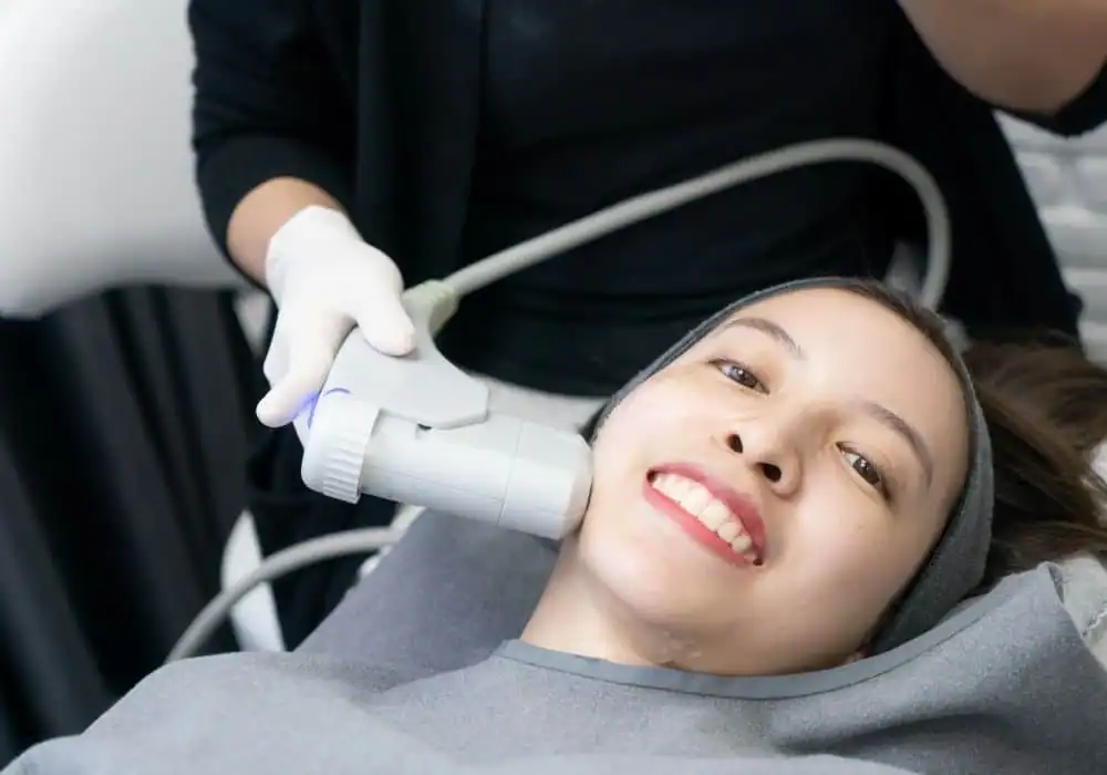 HIFU treatment Greater London (Westminster) in progress