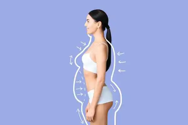image of woman experiencing fat reduction treatment Greater London (Westminster)