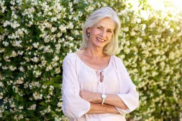 Older woman happy with urinary incontinence treatment Greater London (Westminster)