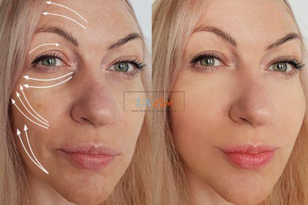 Morpheus 8 results Greater London (Westminster) face lift.